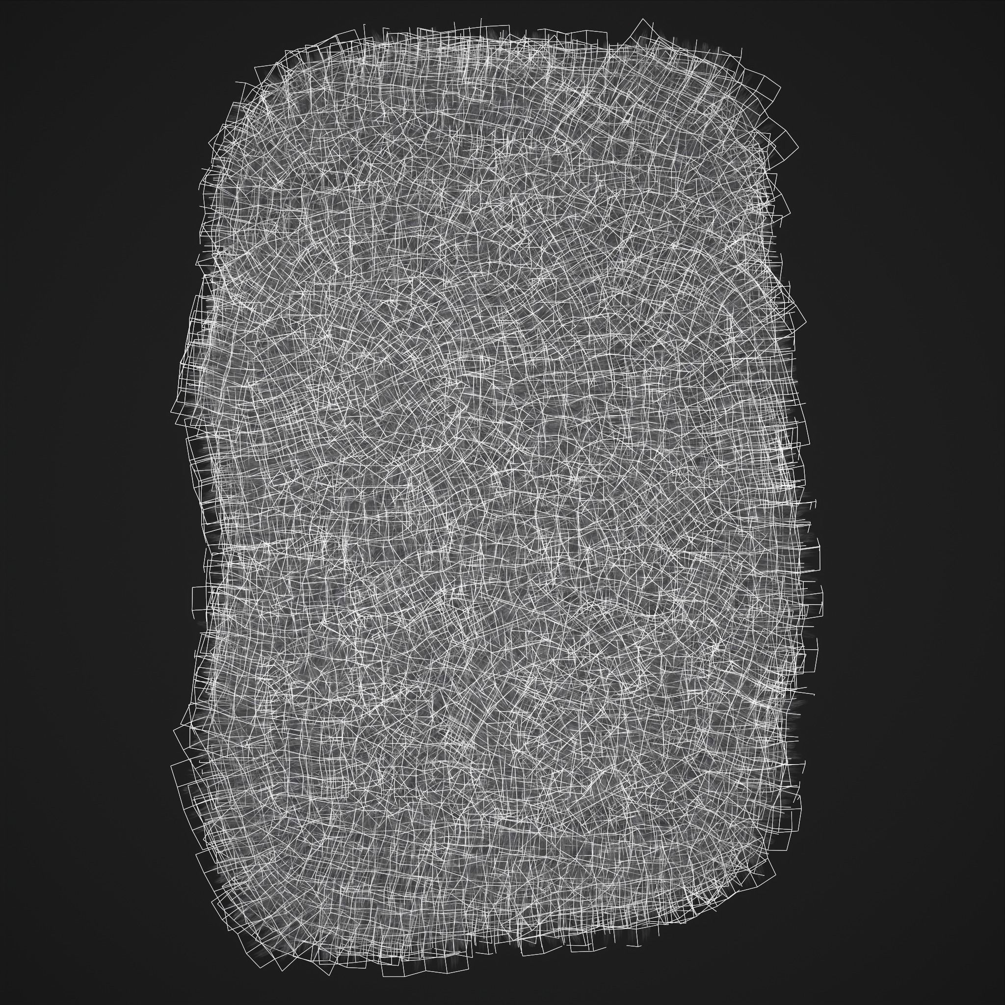 Viking Style Furs Grey and Spotted 3D Model Collection_15