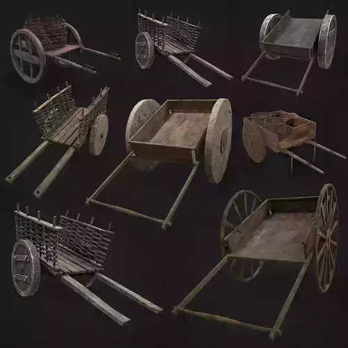 Medieval Carts Collection 