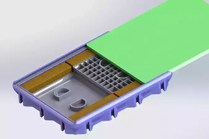 Modular artists palette box