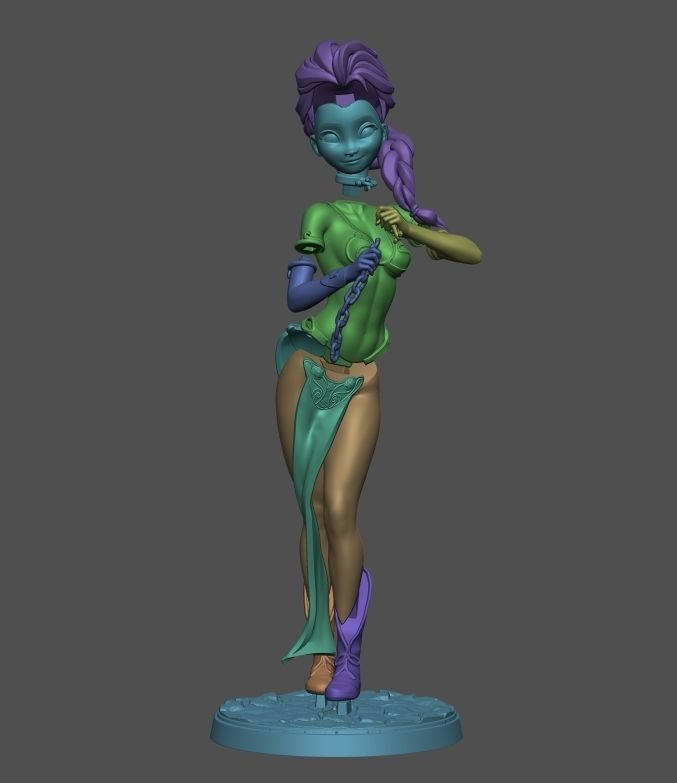 Elsa Slave 3D print model_6