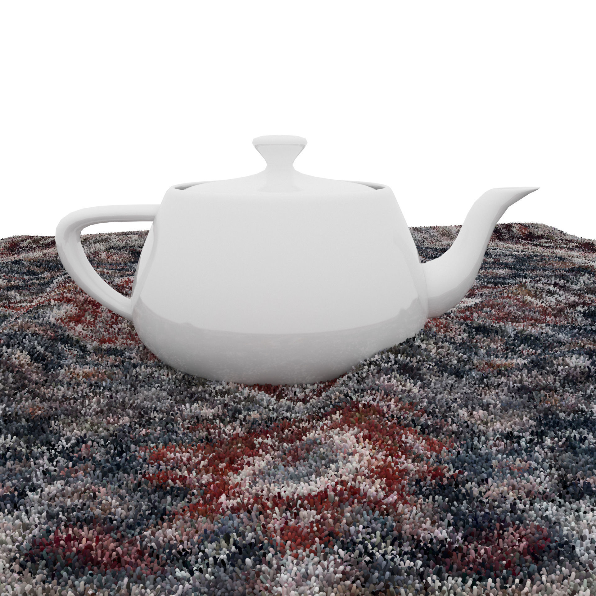 Rugs No 505 Low-poly 3D model_8