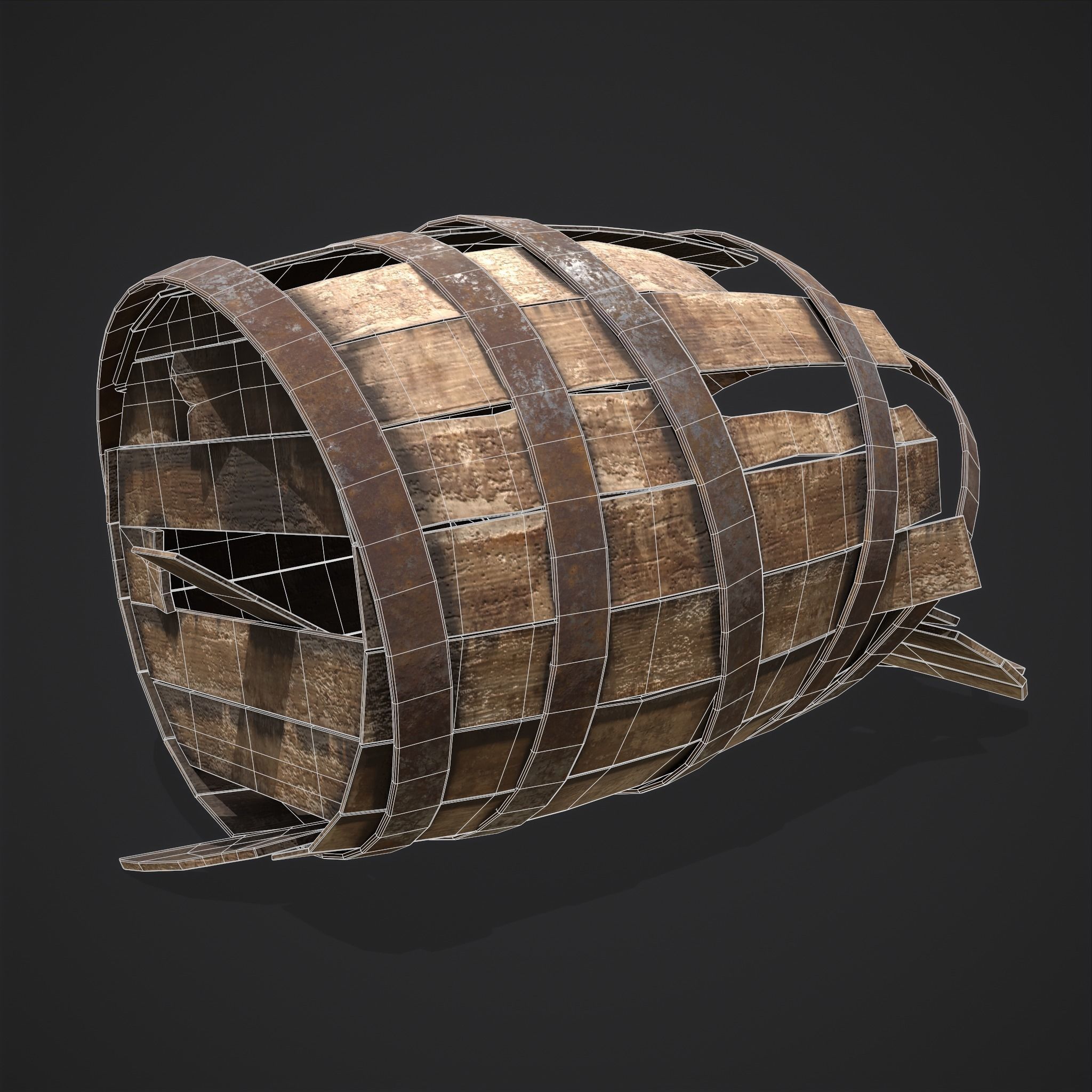 Medieval Prop Mix Eleven 3D Model Collection_21