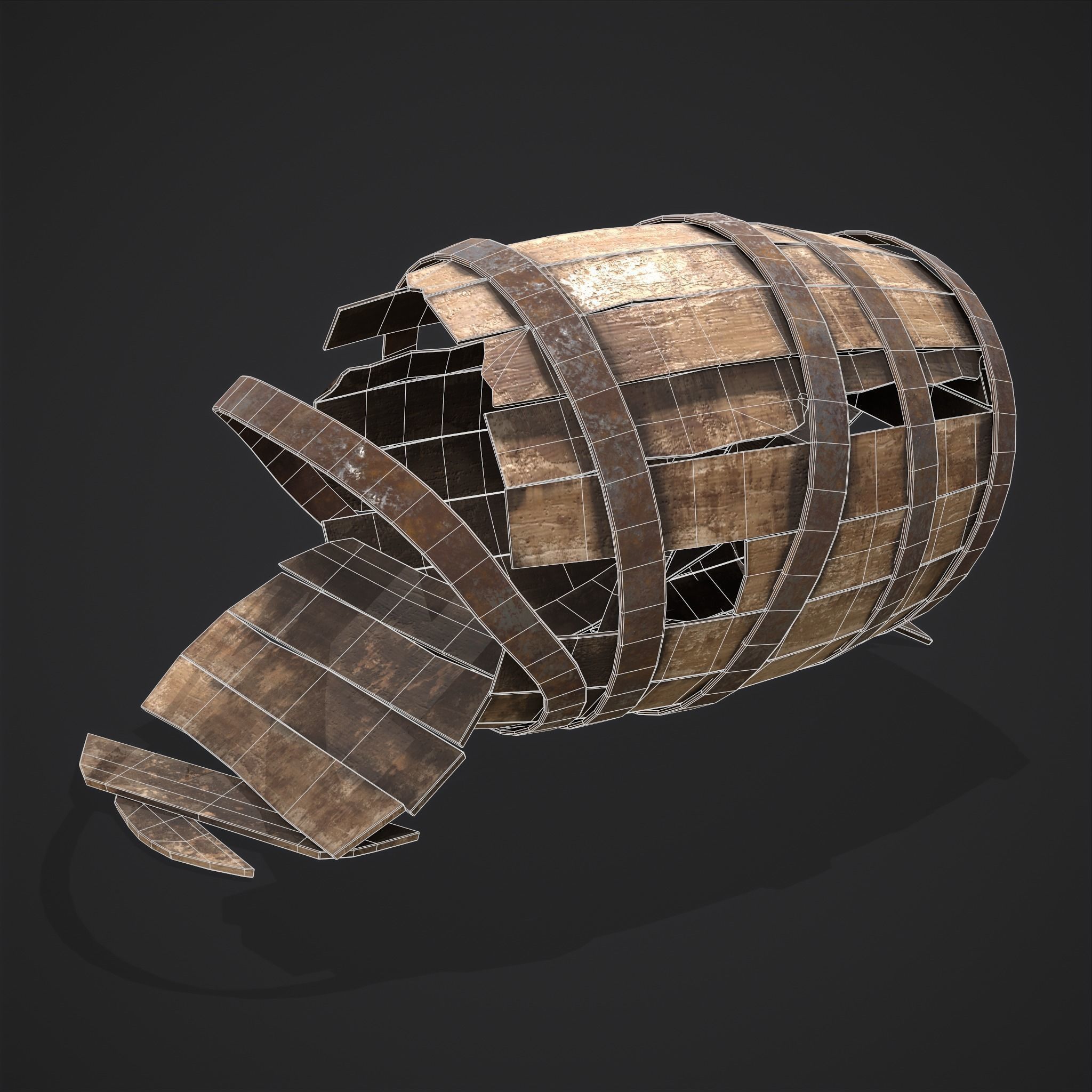 Medieval Prop Mix Eleven 3D Model Collection_11