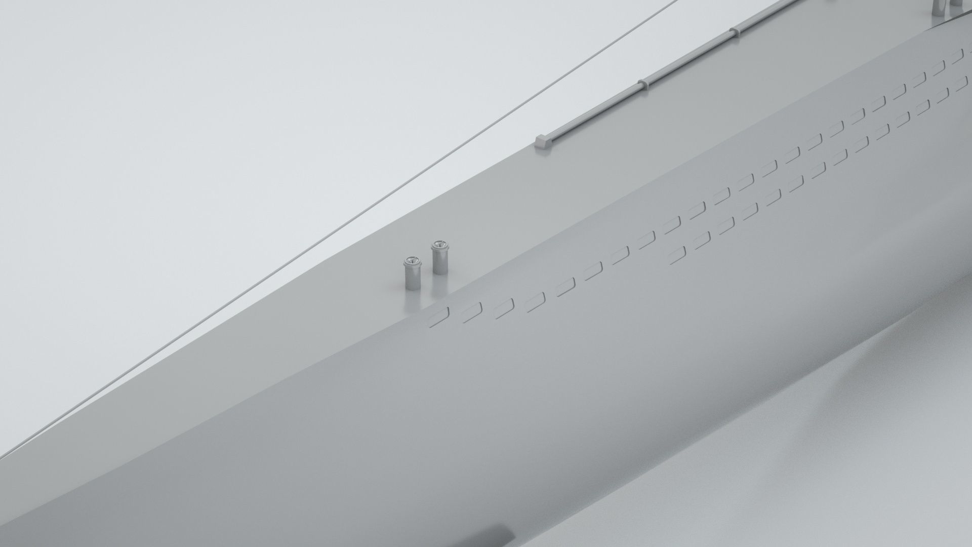 Type VII C German Submarine U-Boat 3D model_3