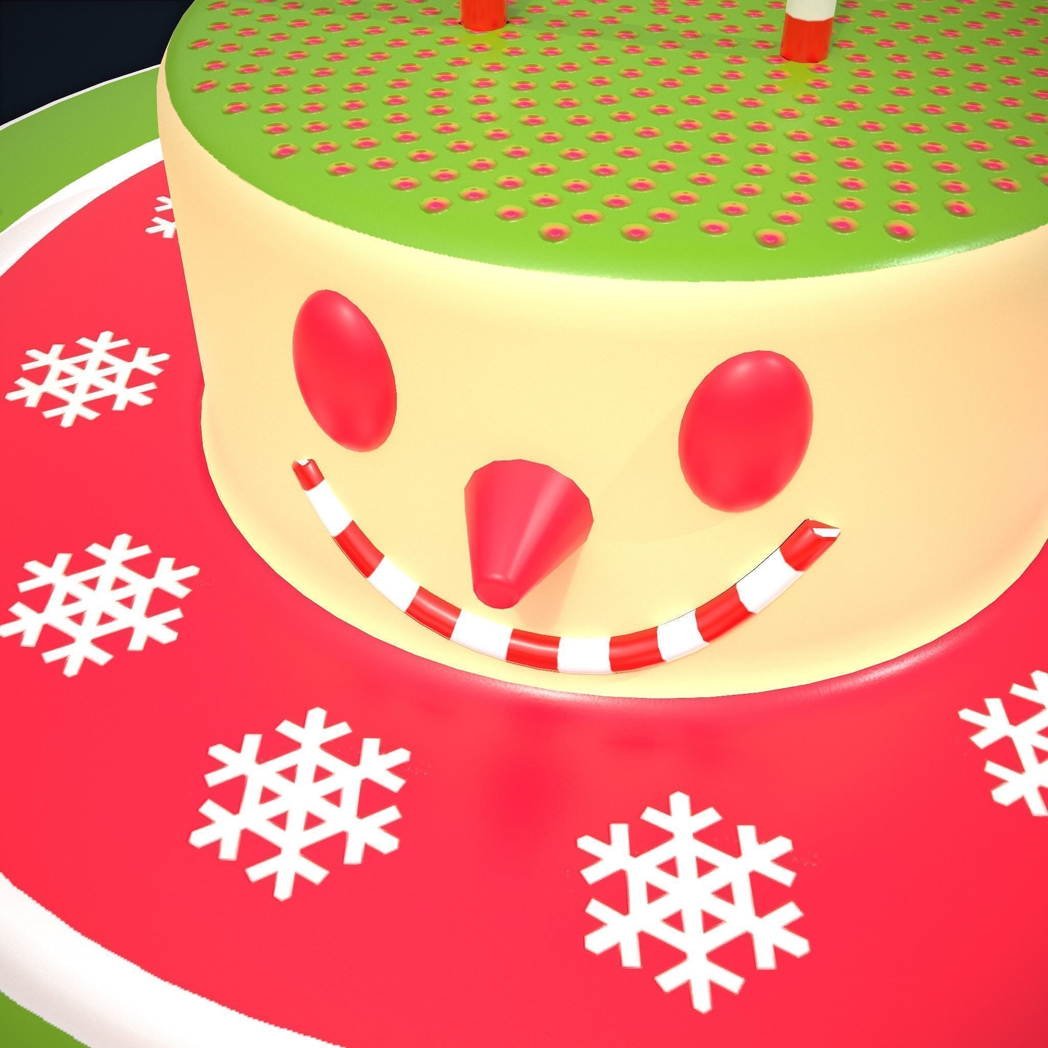 Christmas Props Mix One  3D Model Collection_34