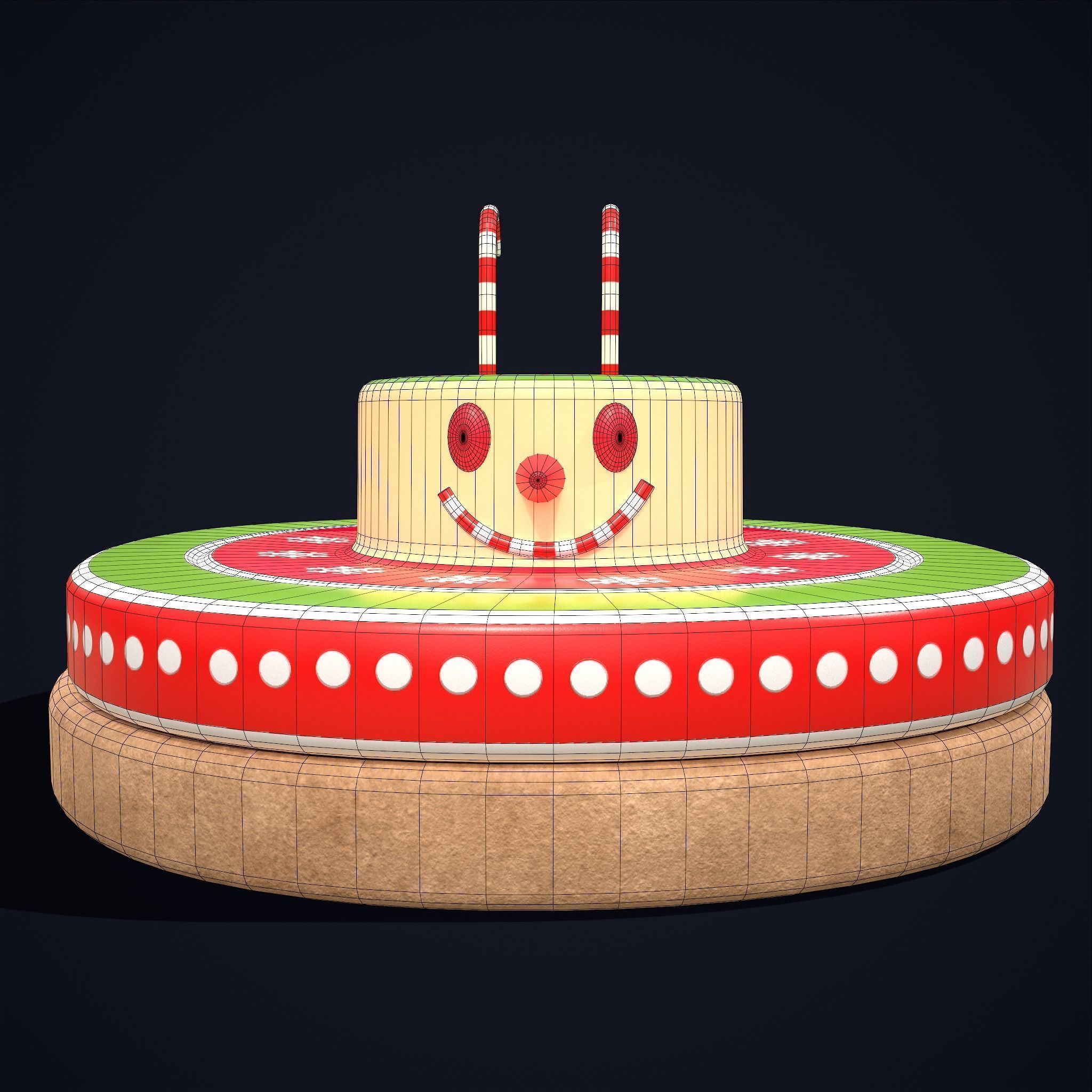 Christmas Props Mix One  3D Model Collection_25