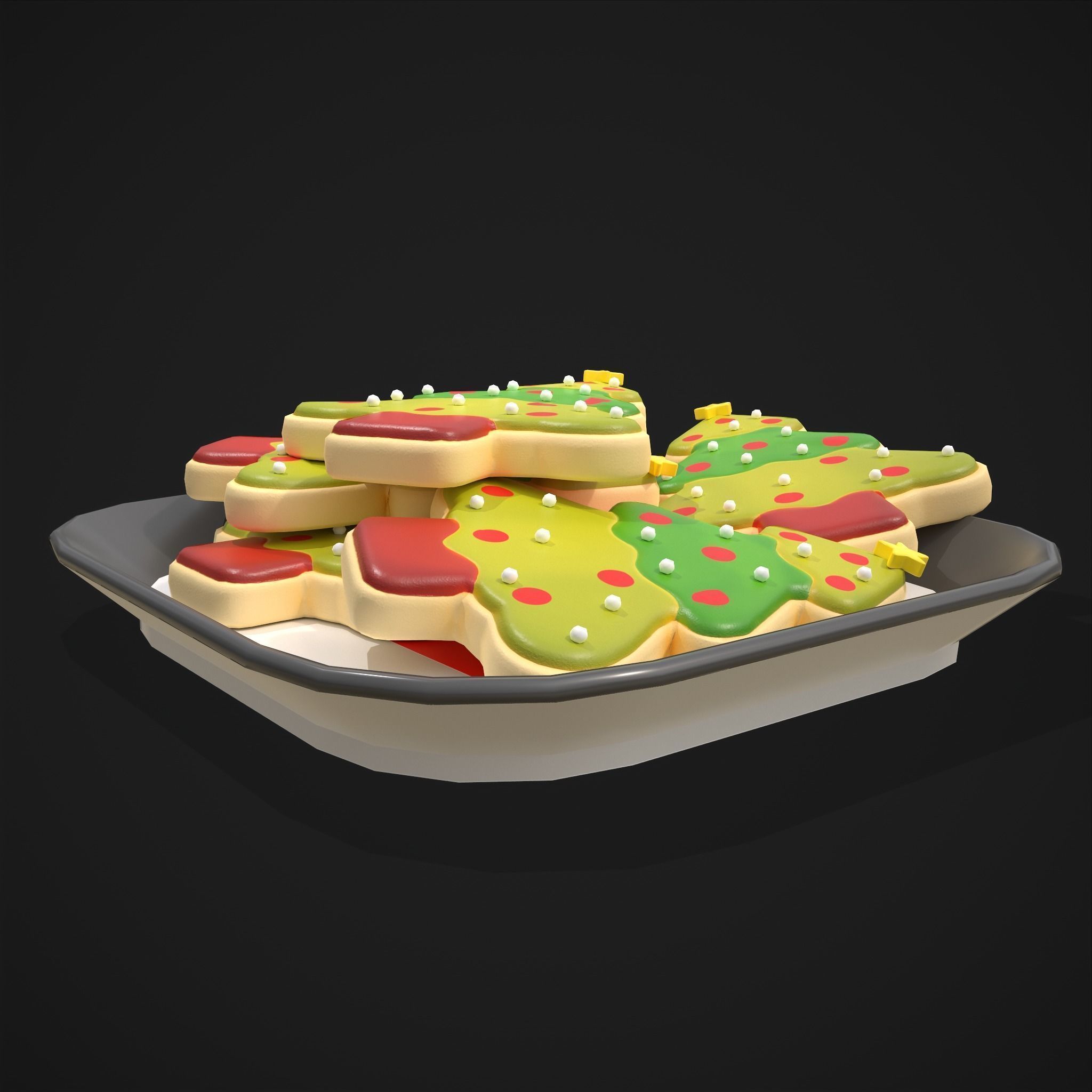 Christmas Props Mix One  3D Model Collection_22