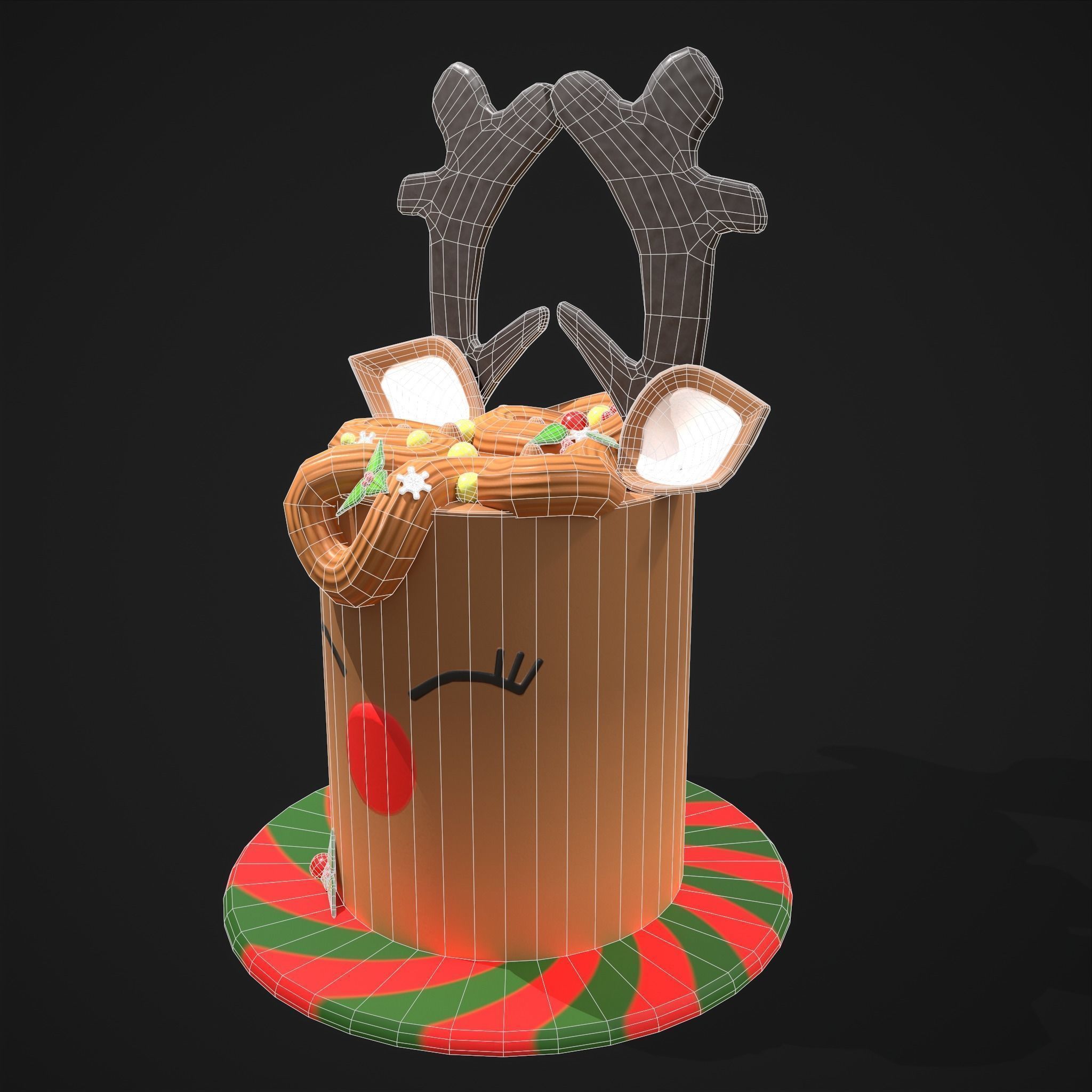 Christmas Props Mix One  3D Model Collection_19