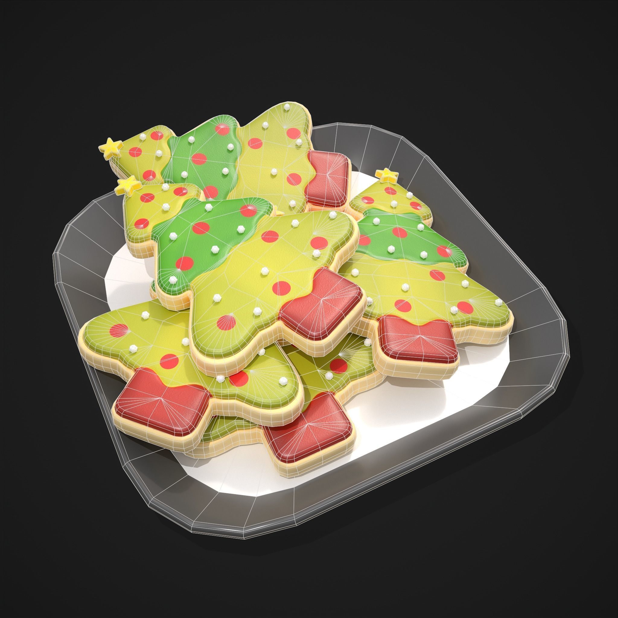 Christmas Props Mix One  3D Model Collection_17