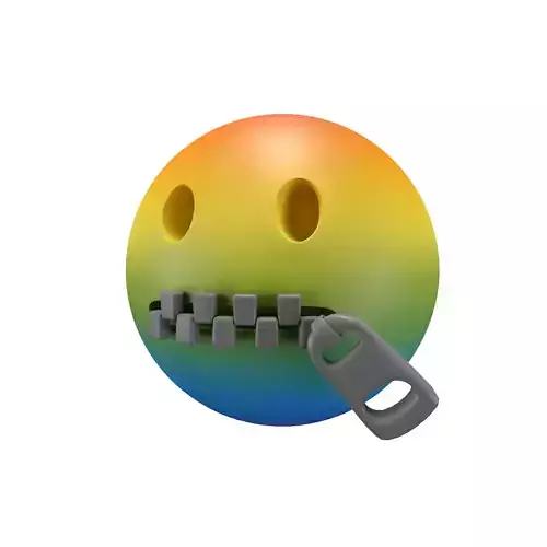 Zipper-Mouth Face 05