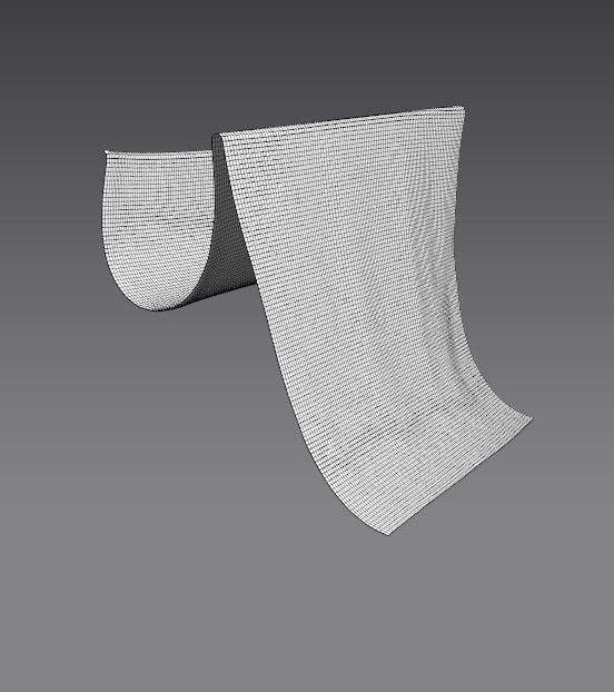 Cloth FBX 869 Low-poly 3D model_3