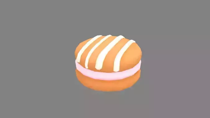 Cartoon sandwich biscuits