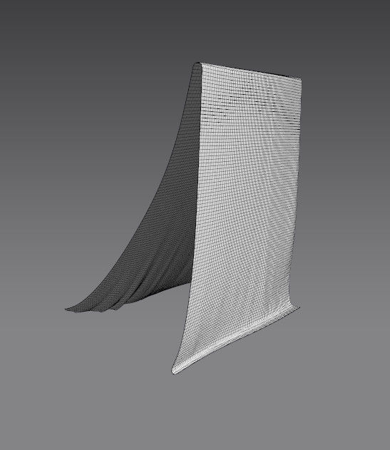 Cloth 873 FBX Low-poly 3D model_4