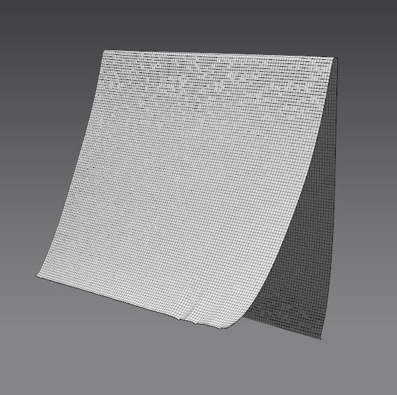 Cloth 873 FBX Low-poly 3D model_3