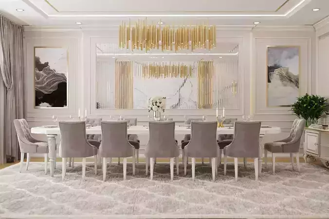 Livingroom neoclassic