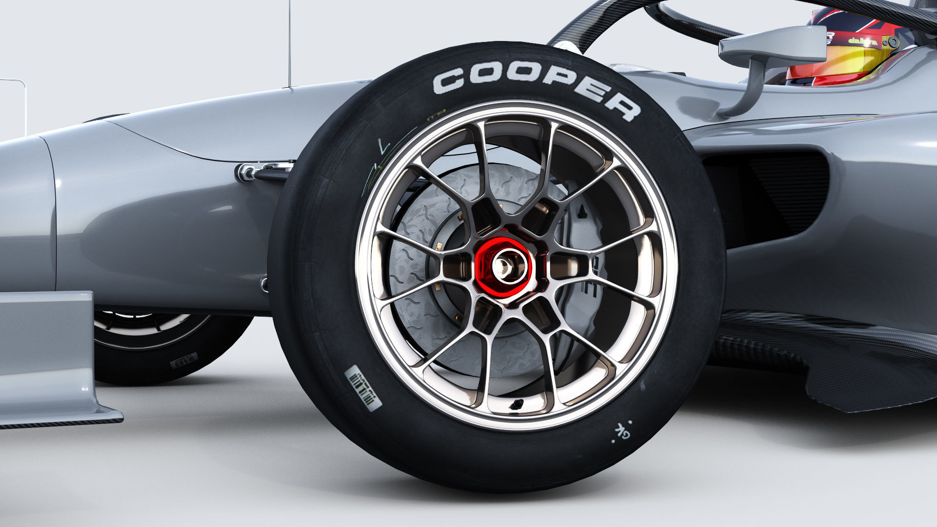 Dallara IL 15 speeway 2022 Template 3D model_2