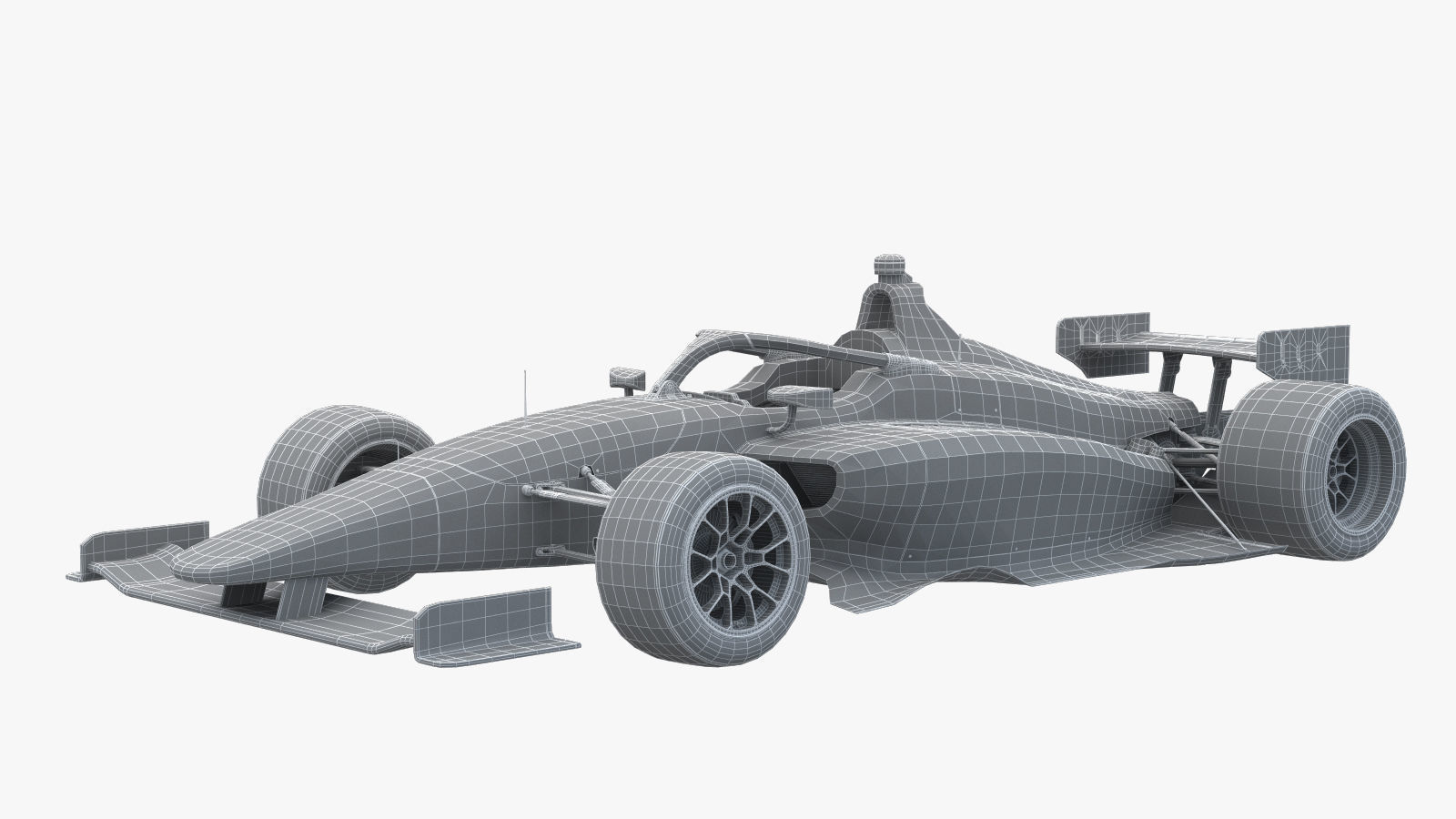 Dallara IL 15 speeway 2022 Template 3D model_17