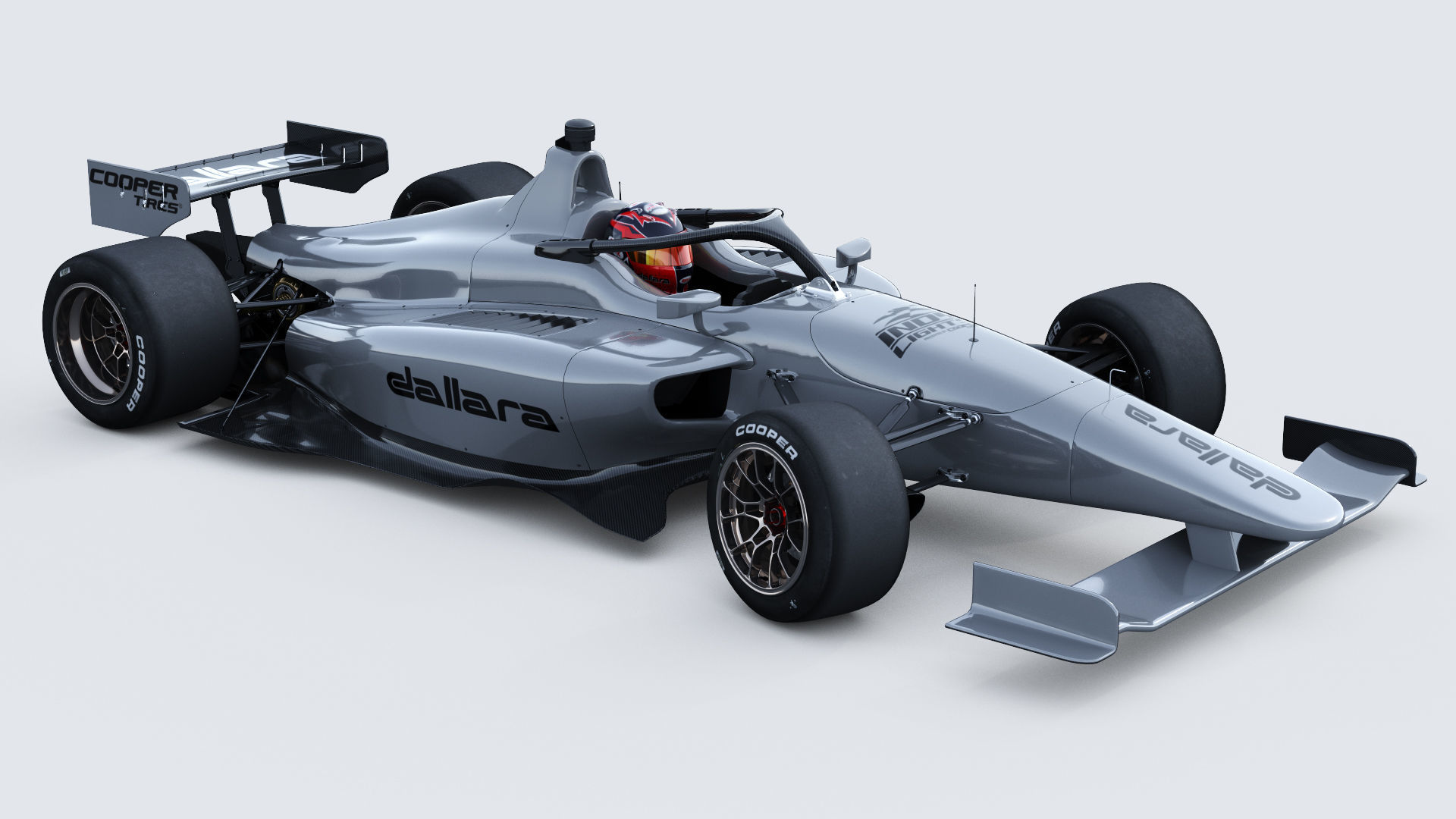 Dallara IL 15 speeway 2022 Template 3D model_8