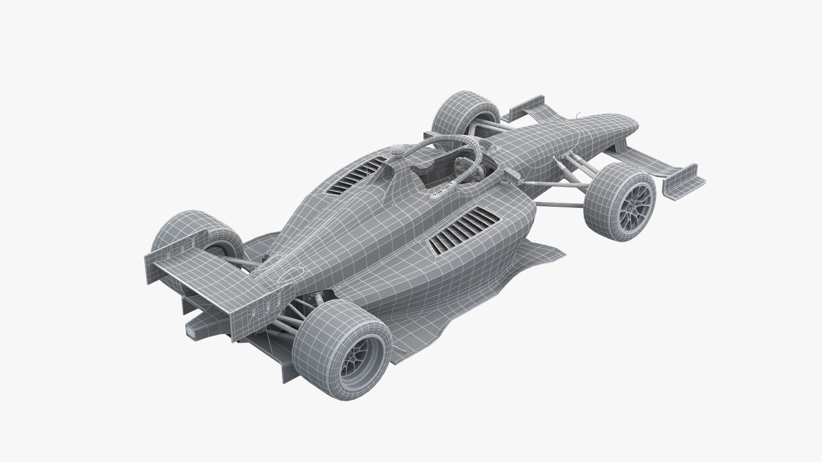 Dallara IL 15 speeway 2022 Template 3D model_20