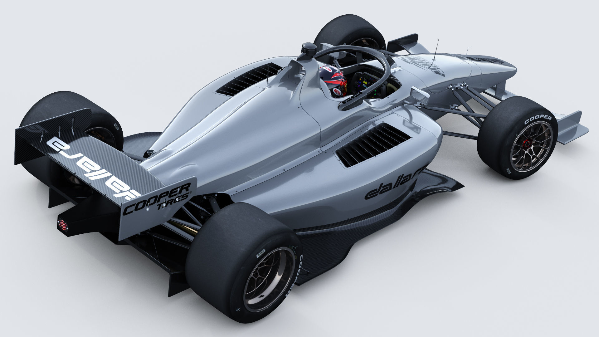 Dallara IL 15 speeway 2022 Template 3D model_6