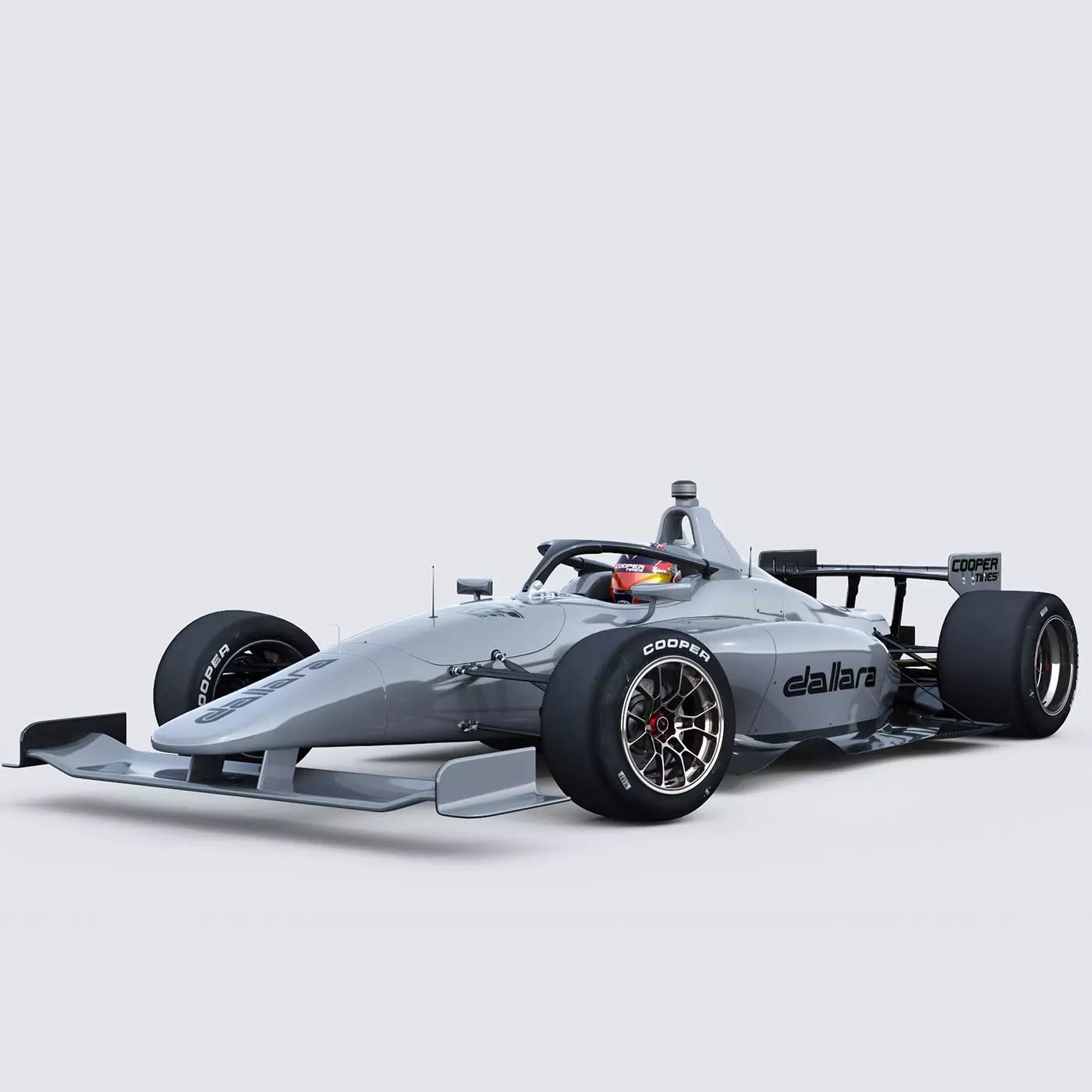 Dallara IL 15 speeway 2022 Template 3D model_0