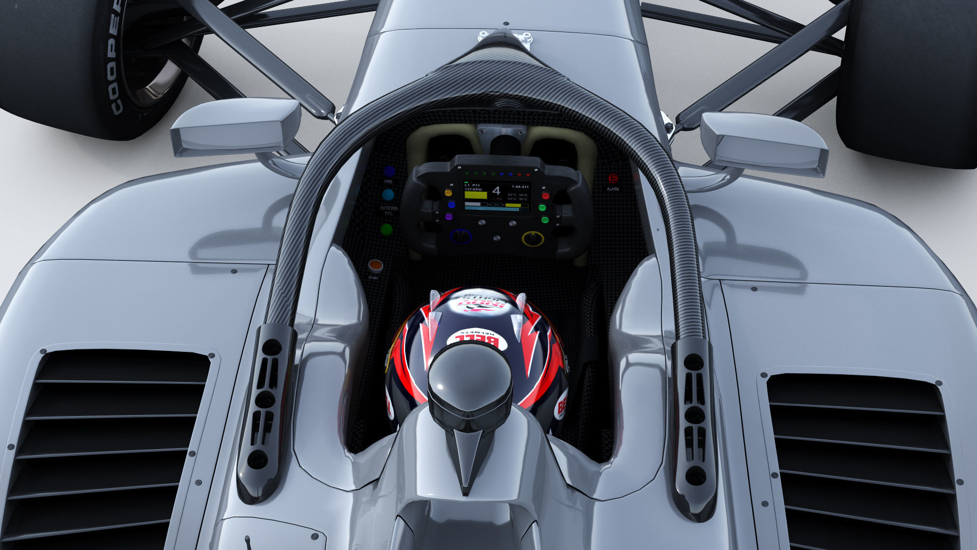 Dallara IL 15 speeway 2022 Template 3D model_16