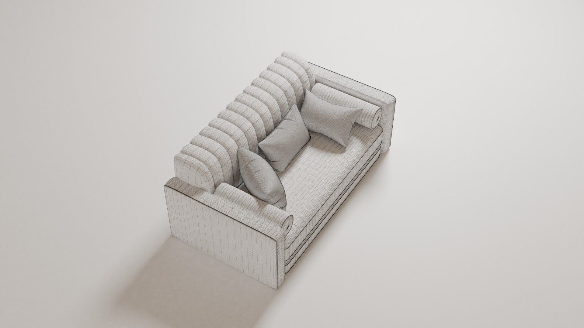 Relaxing couch or sofa 3D model_5