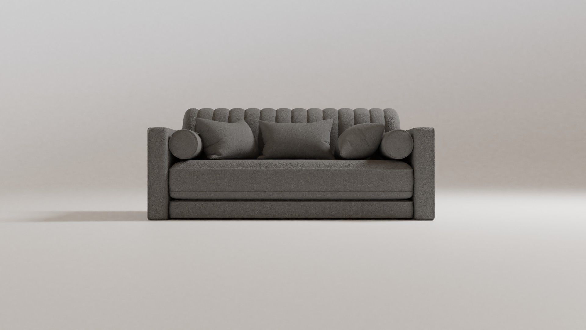 Relaxing couch or sofa 3D model_2
