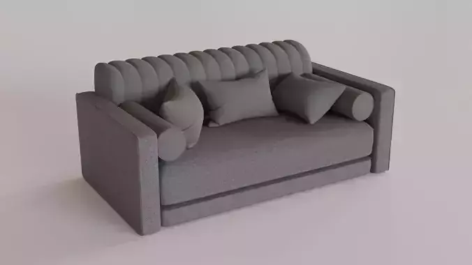 Relaxing couch or sofa 3D model