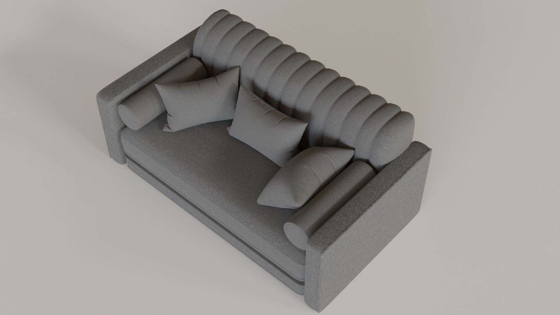 Relaxing couch or sofa 3D model_1