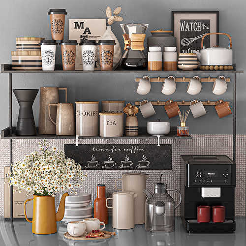 kitchen accessories021 3D model