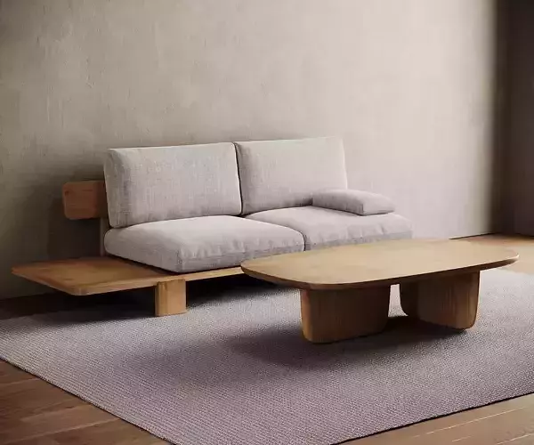 Living Room Set ID158 3D model