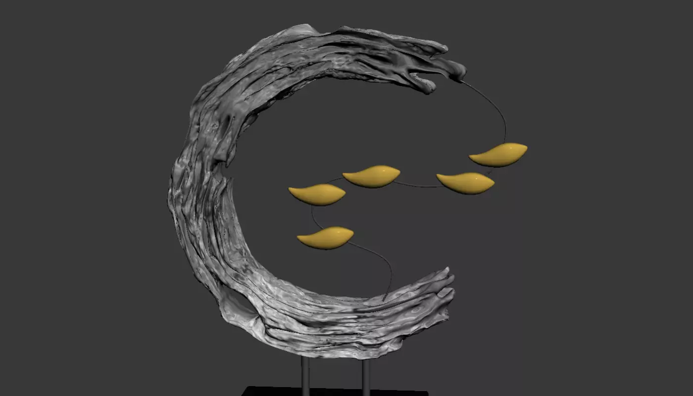 IndoorDecorations bird sculpture Free 3D model