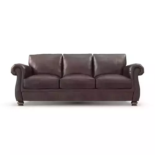 Roselake Leather Sofa Created For Macys 3D model