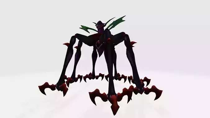 Ogudomon creature with long legs and claws