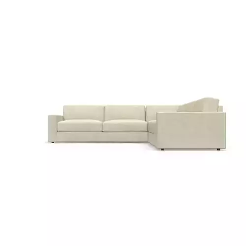 Urban Set 07 Left Arm 3 Seater 3D model