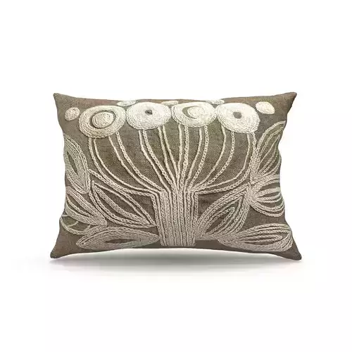 Bijon 22X15 Pillow With Down Alternative Insert Free 3D model