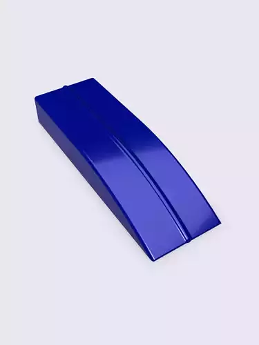 Reverse Cowl Hood Scoop with centre crease hollow 3D print model