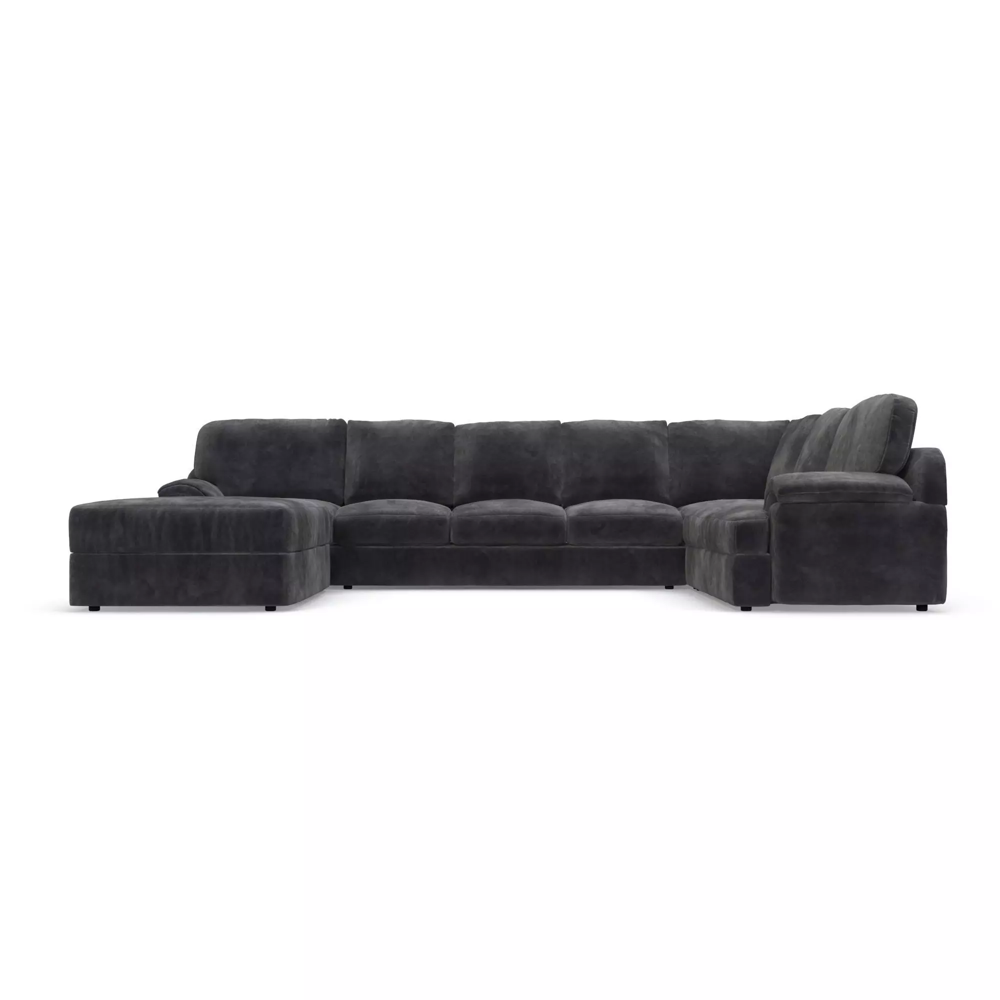 Key West Sectional LShaped Couch Free 3D model_0