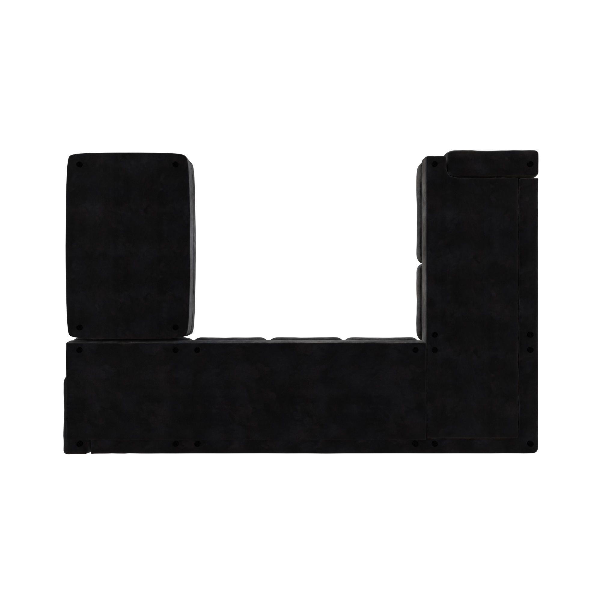 Key West Sectional LShaped Couch Free 3D model_7