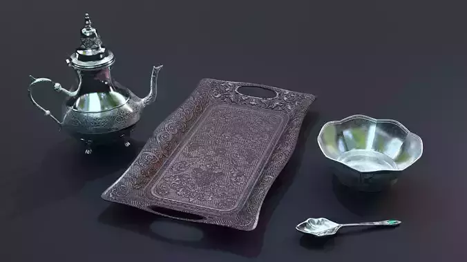 Moroccan Teaset
