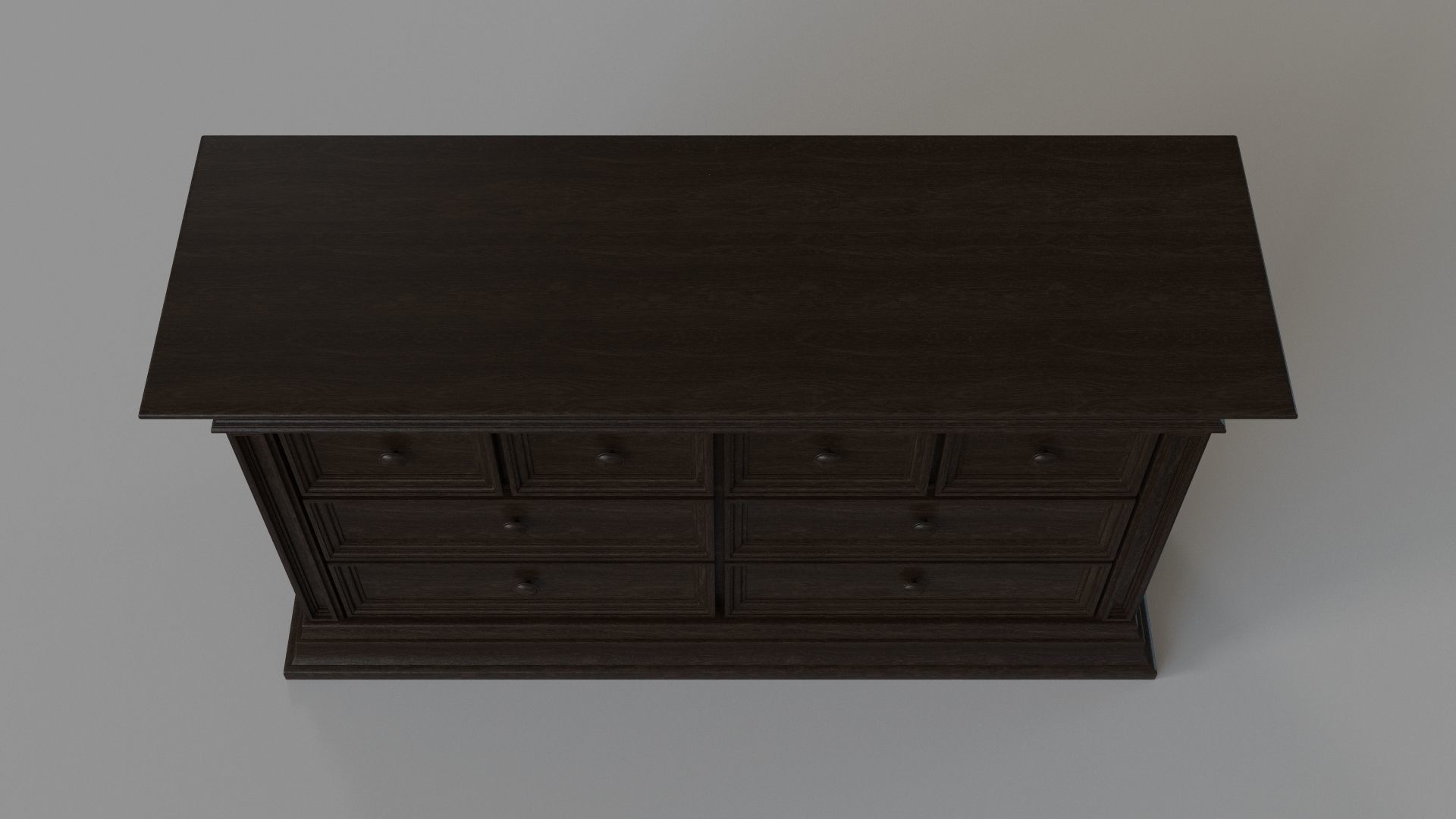 Classic Dresser 3D model_3