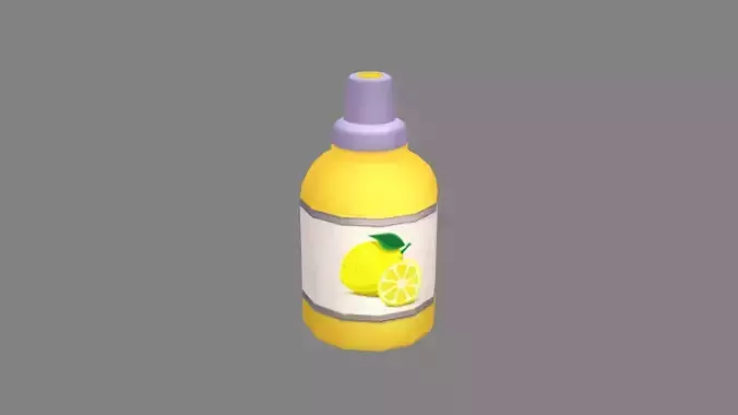 Cartoon seasoning - lemon curd - jam - juice