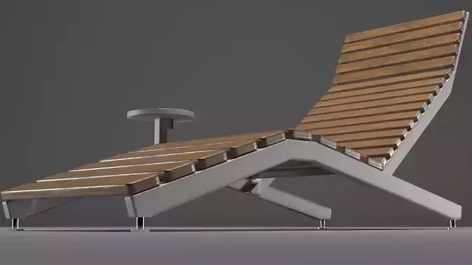 RIVAGE SMART sun lounger 3D model