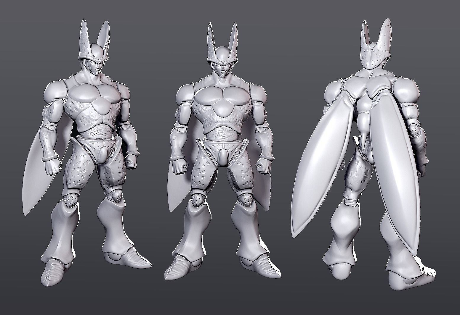 Perfect Cell STLs 3D print model_1