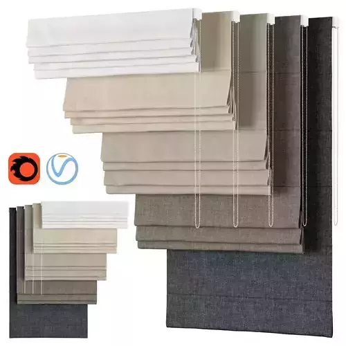 Roman Curtains 137 Kvadrat Cheno