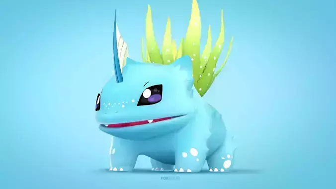 Pokemon Bulbasaur Water Concept 