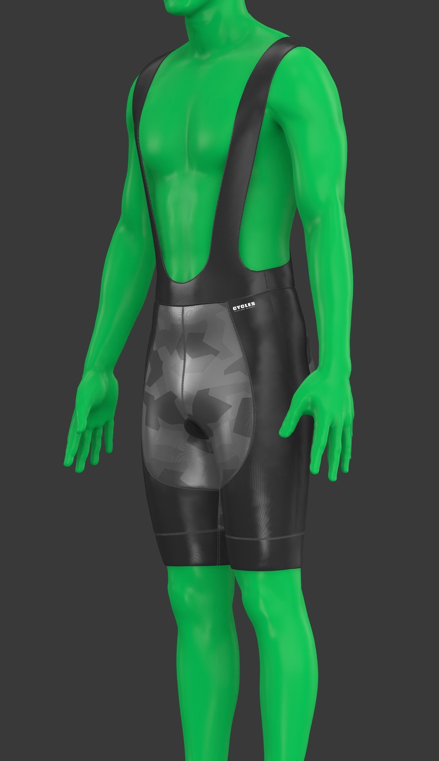 Cycling Bib 3d Model 3D model_6