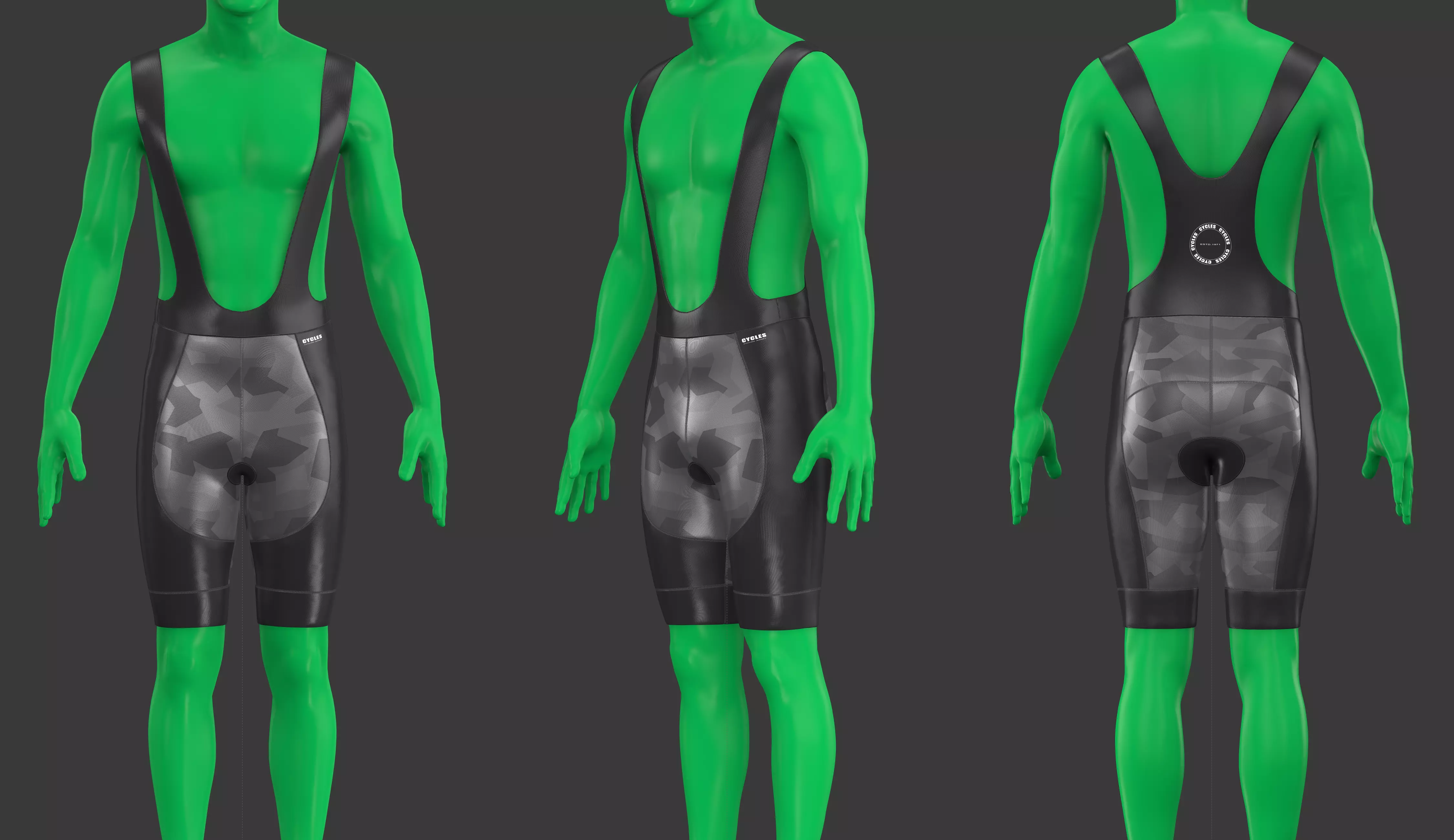 Cycling Bib 3d Model 3D model_0