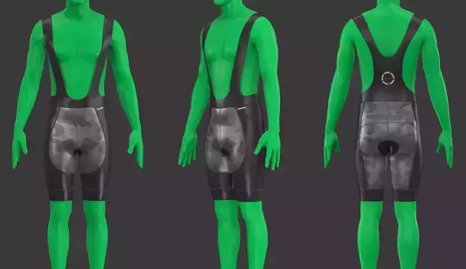 Cycling Bib 3d Model
